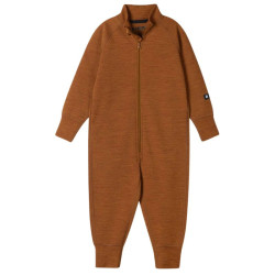 Combinaison bébé en laine merinos - Parvin - Reima - Cinnamon brown