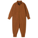 Combinaison bébé en laine merinos - Parvin - Reima - Cinnamon brown