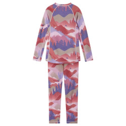Sous-vêtements thermique enfant en laine  - Taitoa - Reima - Grey Pink