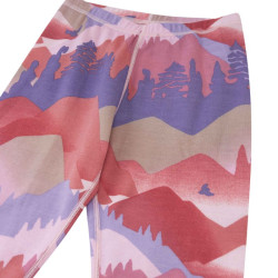 Sous-vêtements thermique enfant en laine et bambou - Reima - Grey Pink