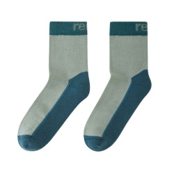 Chaussettes en laine enfant Villalla - Reima - Stone Green