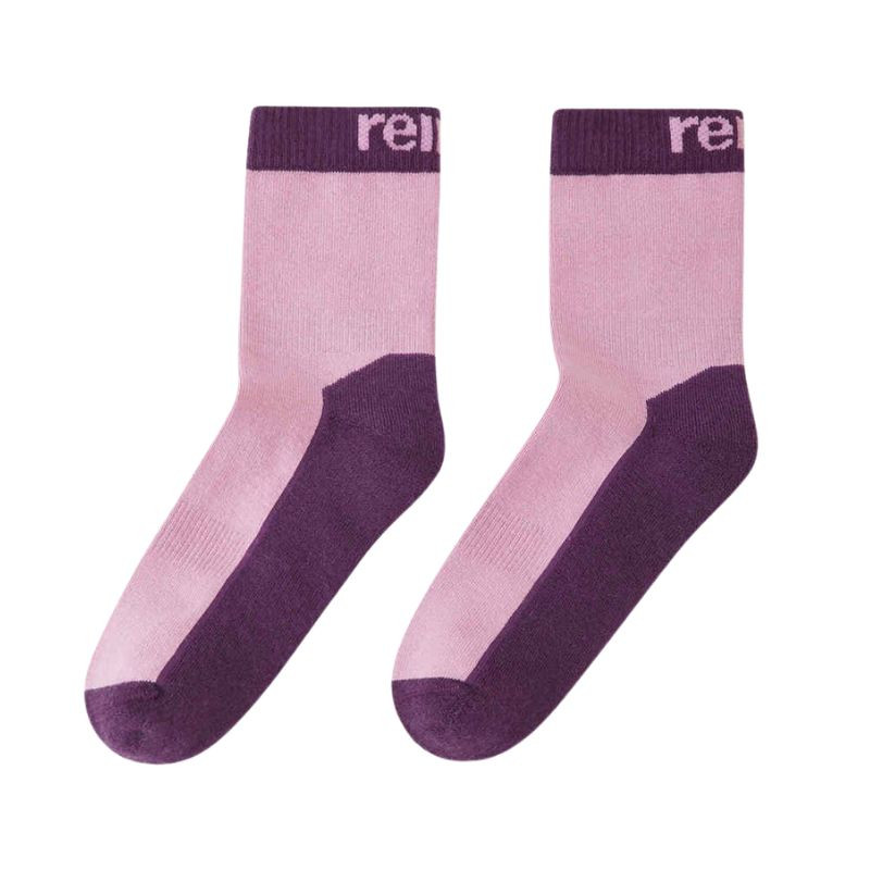 Chaussettes en laine enfant Villalla - Reima - Grey Pink