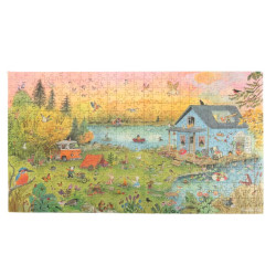 Puzzle La Grande Famille 500 pièces - Moulin