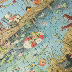 Puzzle  Famille 500 pièces - Moulin Roty
