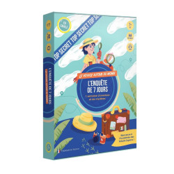 Activité de vacances pour les enfants l’enquête de 7 jours - Voyage autour du monde - En Cavale