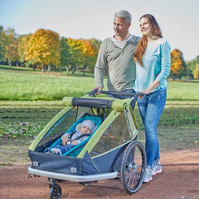 Croozer Remorque Velo Porte Bebe Yuuna Remorque à Vélo Modulaire