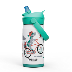 Gourde isotherme enfant Thrive Flip Straw Kids VSS - Camelbak - Natural Chien