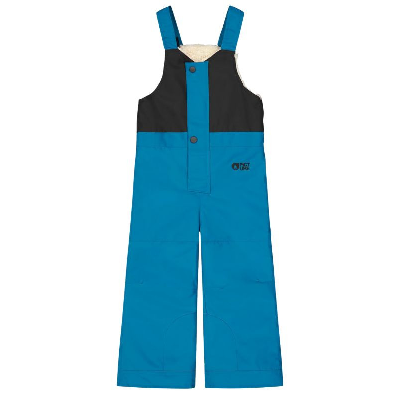 Salopette ski bébé - 18 mois à 5 ans - Snowy pants - Picture Organic Clothing - A Serenity Blue