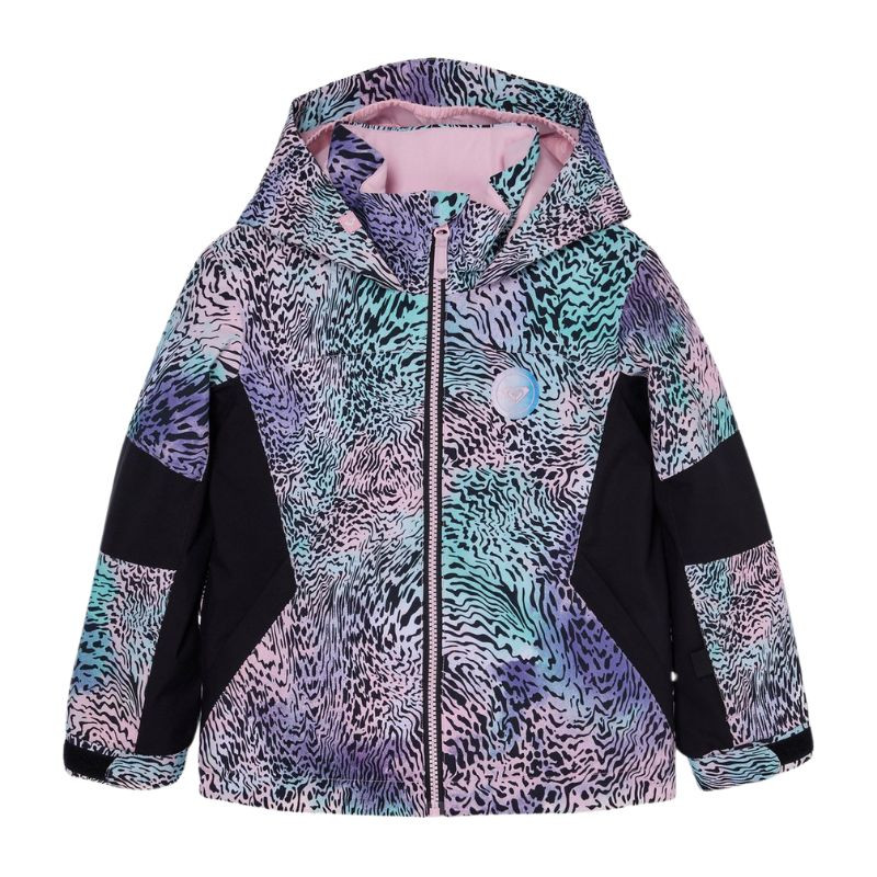 Veste de ski fille Snowy Tale - Roxy - True black snow drifting