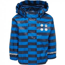 Veste imperméable garçon Lego - bleu