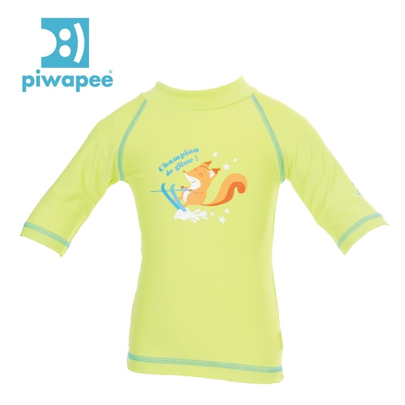 Top lycra bébé anti-UV Piwapee - Ecureuil