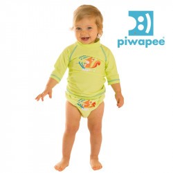 Top lycra bébé anti-UV Piwapee - Ecureuil
