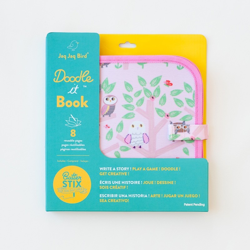 Jaq Jaq Bird Album da Colorare Grandi Artisti - Van Gogh - Riutilizzabile più 4 Gessetti Zero Polvere Butterstix unisex (bambini