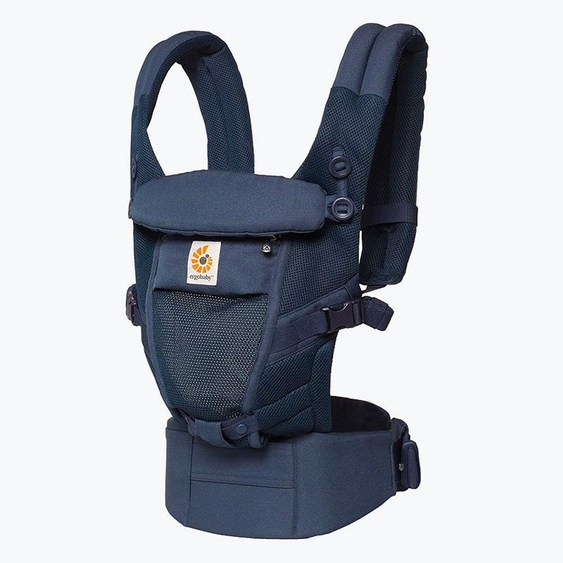 Ergobaby Embrace Mesh Soft Air Noir Délavé - Porte-bébé nouveau-né