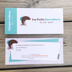 Chèque cadeau Les Petits Baroudeurs - 20 Euros