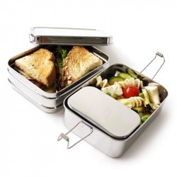 3 in 1 Classic- Bento inox - ECOlunchbox