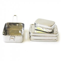 3 in 1 Classic- Bento inox - ECOlunchbox