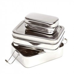 3 in 1 Classic- Bento inox - ECOlunchbox