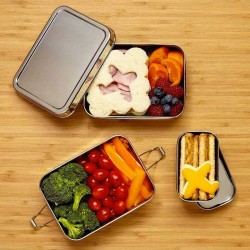 3 in 1 Classic- Bento inox - ECOlunchbox