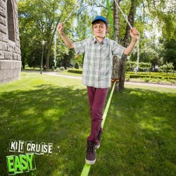 Slackline enfant et débutant avec main courante - Kit Cruise Easy