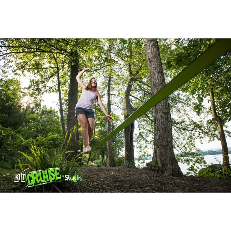 Slackline enfant et débutant pour toute la famille Kit Cruise