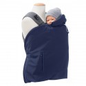 Couverture de portage Mamalila imperméable et softshell - Bleu marine