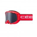 Masque de ski bébé Cébé - 12 mois à 2,5 ans - Rouge