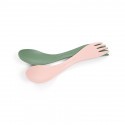 Spork little BIO, lot de 2 - Light My Fire - Sandy Green/Dusty Pink