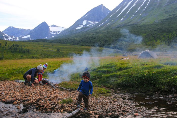 Bivouac-Famille-Norvege