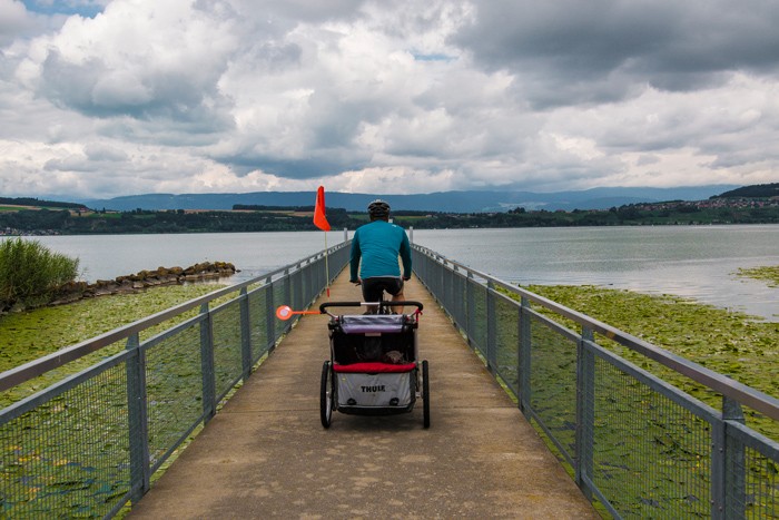 Tour du lac de Morat à vélo