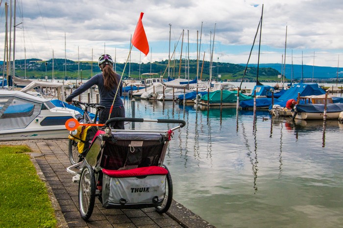 Tour du lac de Morat à vélo