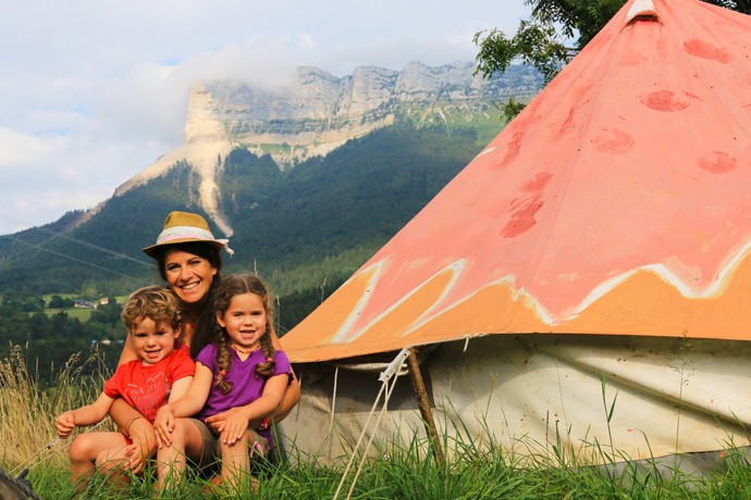 Nuit en tente tipi