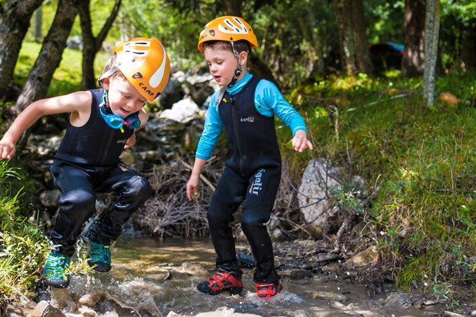 Canyoning enfants