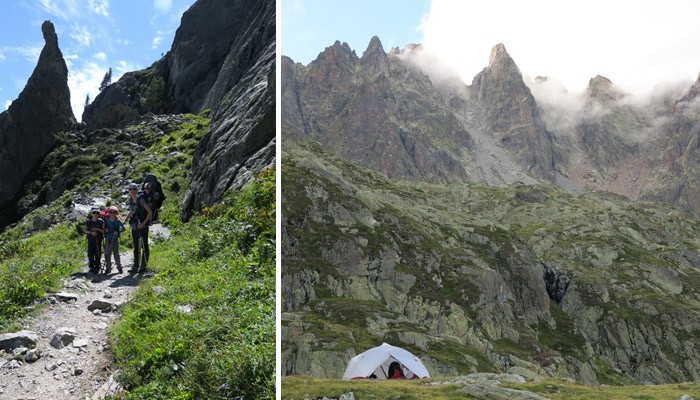 Bivouac en famille à Cheserys