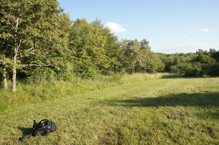 Site bivouac en famille