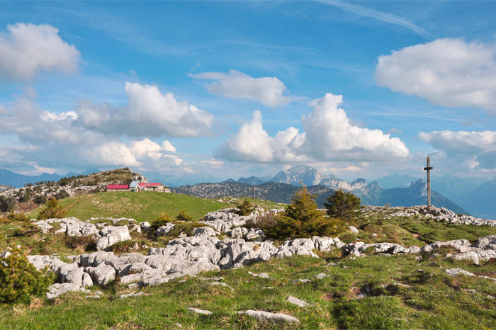 refuge avec des enfants, le refuge du Parmelan