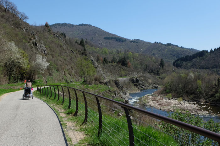 Dolce Via en vélo en famille