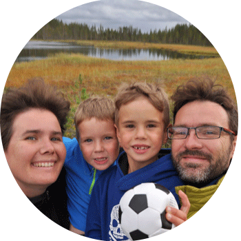 la famille de Virginie est ambassadeur des petits baroudeurs