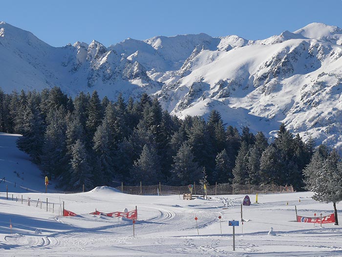 le plateau de Beille dans les Pyrénées : station nordique