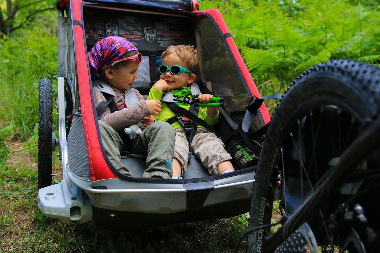 remorque porte bebe pour velo