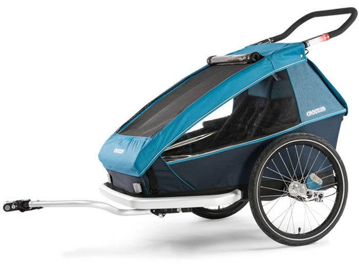 remorque velo poussette pliable