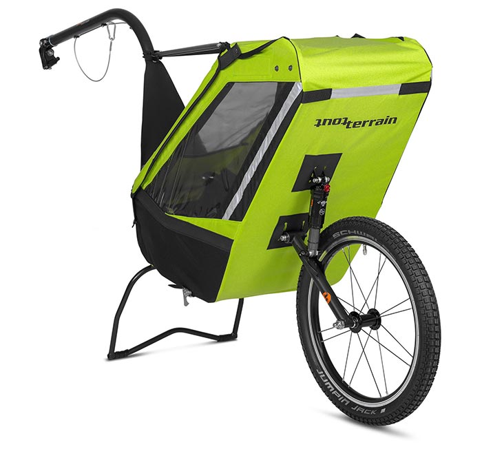 remorque vélo enfant Tout-Terrain Singletrailer