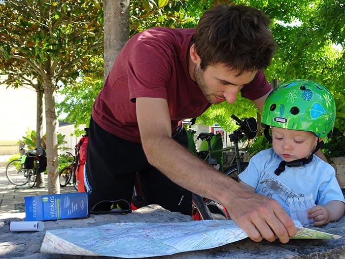 lecture de carte vélo