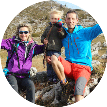 la famille de céline est ambassadrice des petits baroudeurs