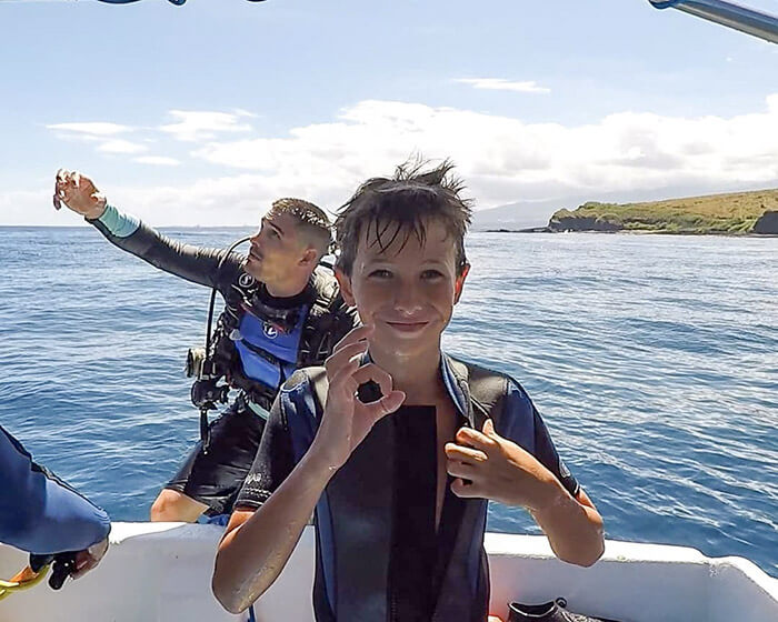 plongée sous-marine en famille à la Réunion