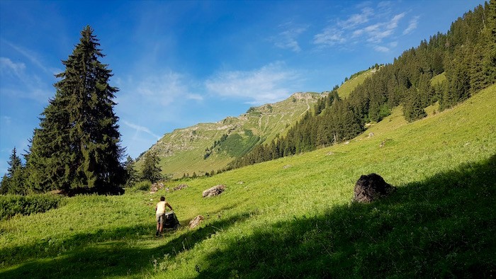 balade randonnee famille enfant morgins dents du midi gouts du terroir au fil de l'eau