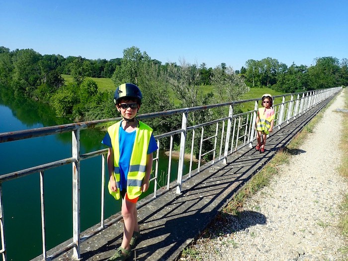 Enfant balade velo 