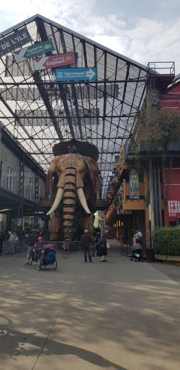 elephant à l'ile des machines de Brévannes