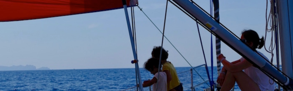 Croisière en voilier en famille entre l'Italie et la Corse