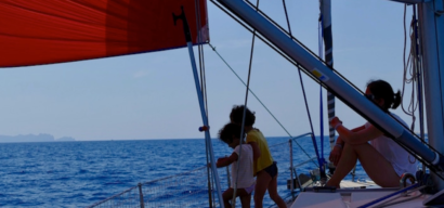 Croisière en voilier en famille entre l'Italie et la Corse